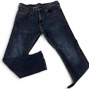 Old Navy Men's‎ Dark Blue Straight Jeans size 33”